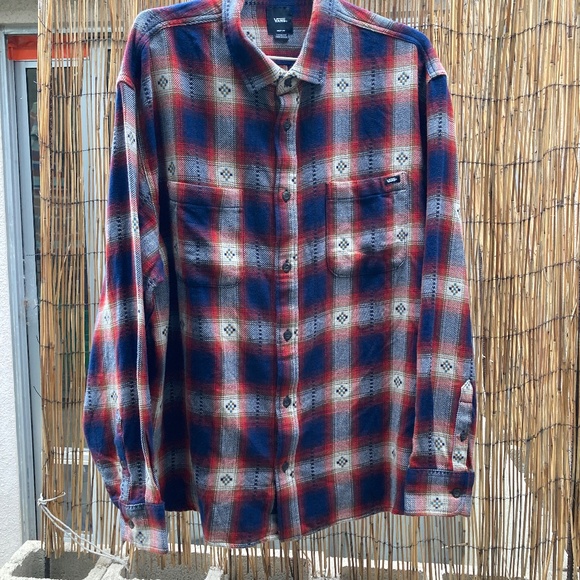Plaid VANS Button Up NWT - Picture 4 of 10